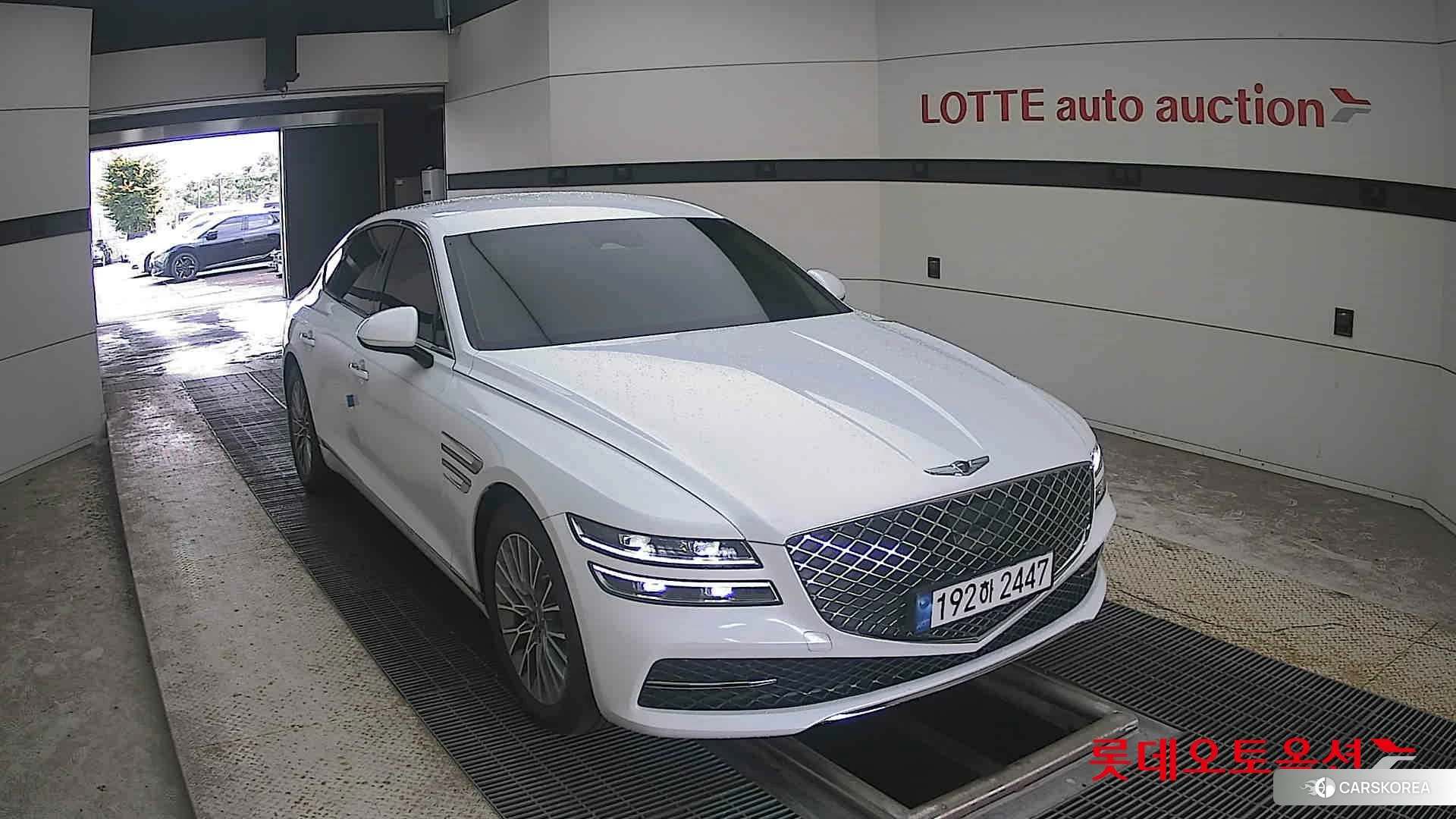 Hyundai G80 2024 Milk Annie White из Кореи, фото 6