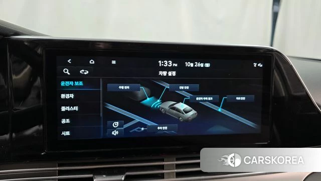 Hyundai The New Grandeur IG Hybrid 2022 Черный из Кореи, фото 6