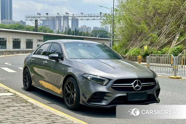 Mercedes-Benz AMG A-Class 2023 Серебристо-серый из Китая, фото 6