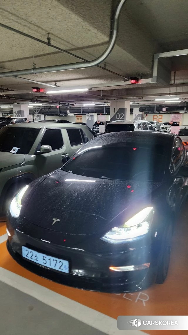 Tesla Model 3 2021 Черный из Кореи, фото 6