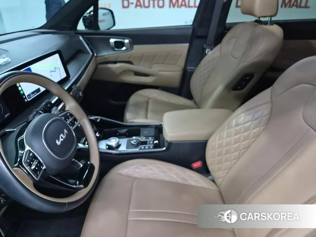 Kia The New Sorento 4th Generation 2024 Темно-зеленый из Кореи, фото 6