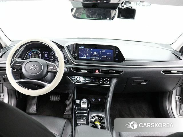 Hyundai Sonata Hybrid (DN8) 2019 Серебристо-серый из Кореи, фото 6