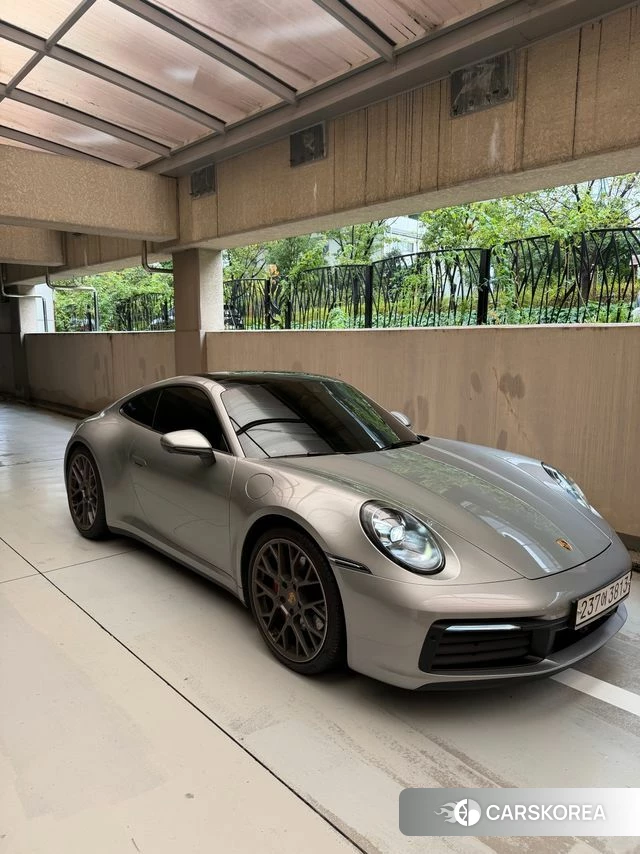 Porsche 911(992) 2020 Серебряный из Кореи, фото 6