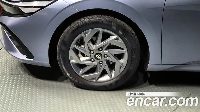 Hyundai The New Avante (CN7) 2023 Синий из Кореи, фото 6
