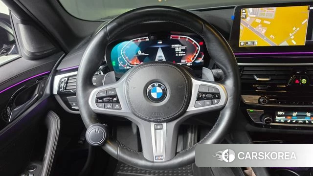 BMW 5 Series (G30) 2022 Черный из Кореи, фото 6