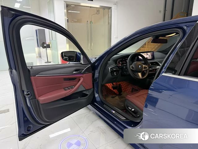 BMW 5 series 2021 Синий из Китая, фото 6