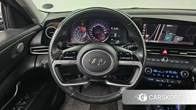 Hyundai Avante (CN7) 2021 Черный из Кореи, фото 6
