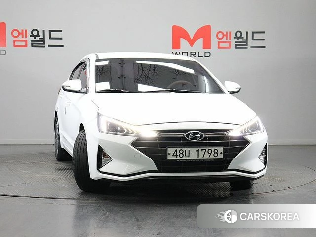 Hyundai The New Avante AD 2019 Белый из Кореи, фото 6