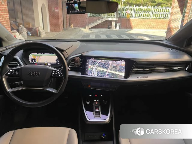 Audi Q4 e-Tron (F4) 2022 Синий из Кореи, фото 6