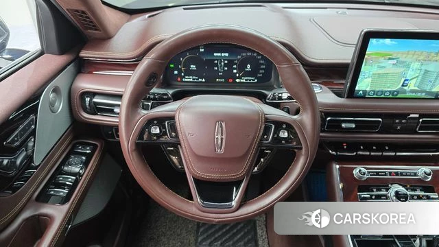 Lincoln Aviator 2nd generation 2021 Черный из Кореи, фото 6