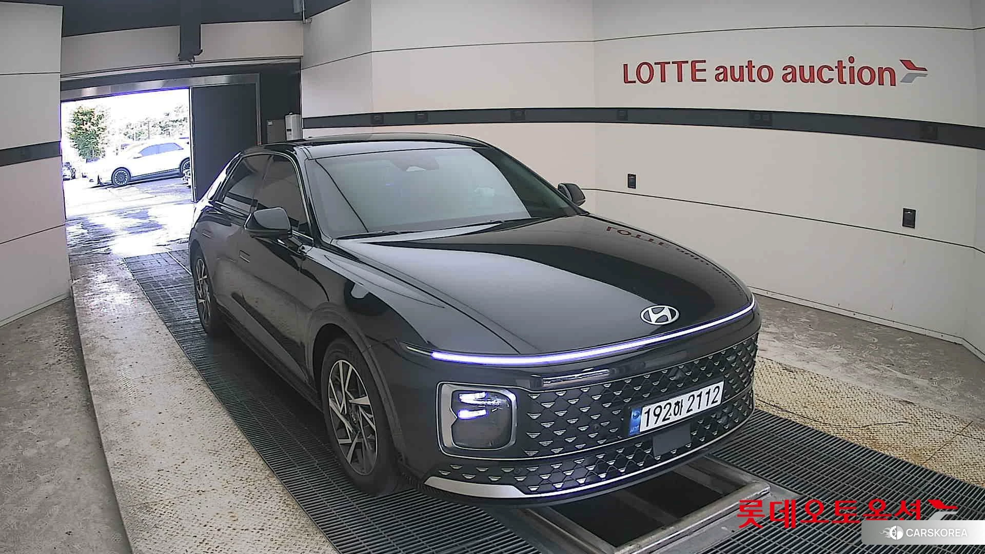 Hyundai Grandeur Hybrid 2023 Abyss Black Pearl из Кореи, фото 6