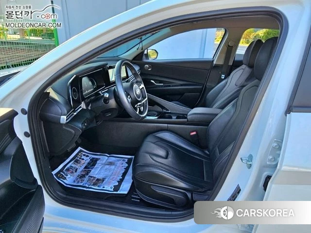 Hyundai The New Avante (CN7) 2023 Белый из Кореи, фото 6