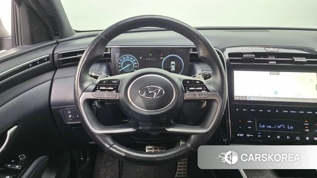 Hyundai Tucson Hybrid (NX4) 2020 Черный из Кореи, фото 6