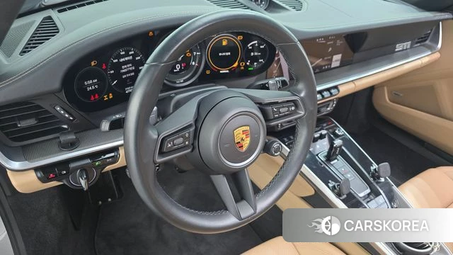 Porsche 911(992) 2021 Серебристо-серый из Кореи, фото 6