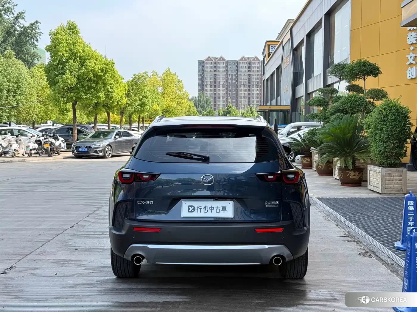 Mazda CX-50 2024 Синий из Китая, фото 6