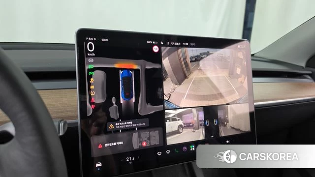 Tesla Model Y 2022 Синий из Кореи, фото 6