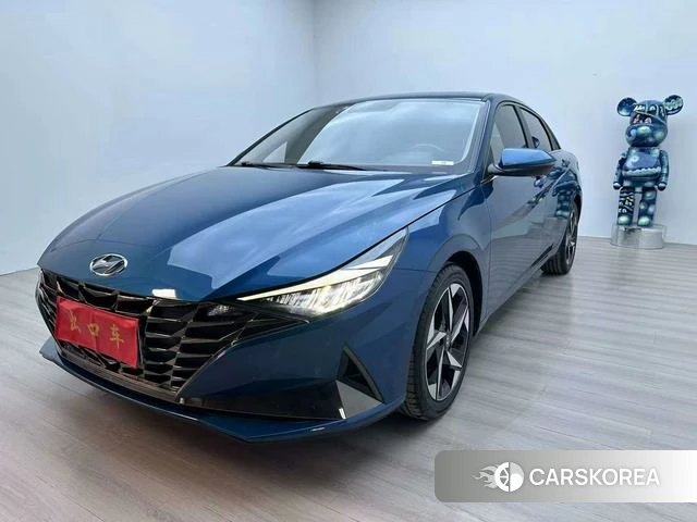 Hyundai Elantra 2021 Синий из Китая, фото 6
