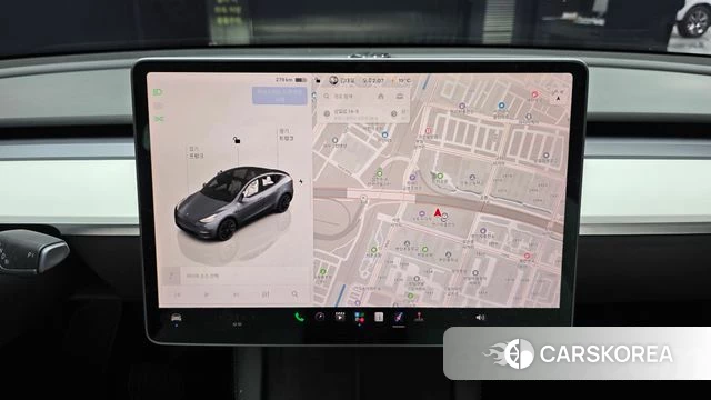 Tesla Model Y 2022 Серый из Кореи, фото 6