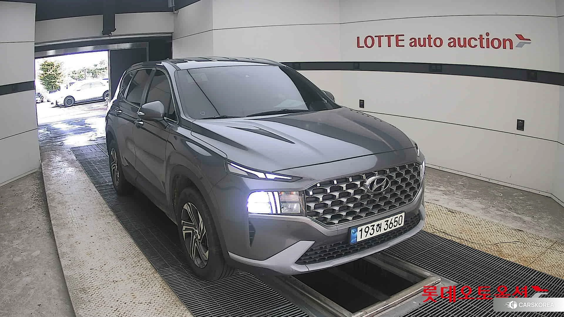 Hyundai Santa Fe 2022 Magnetic Grey Metallic из Кореи, фото 6