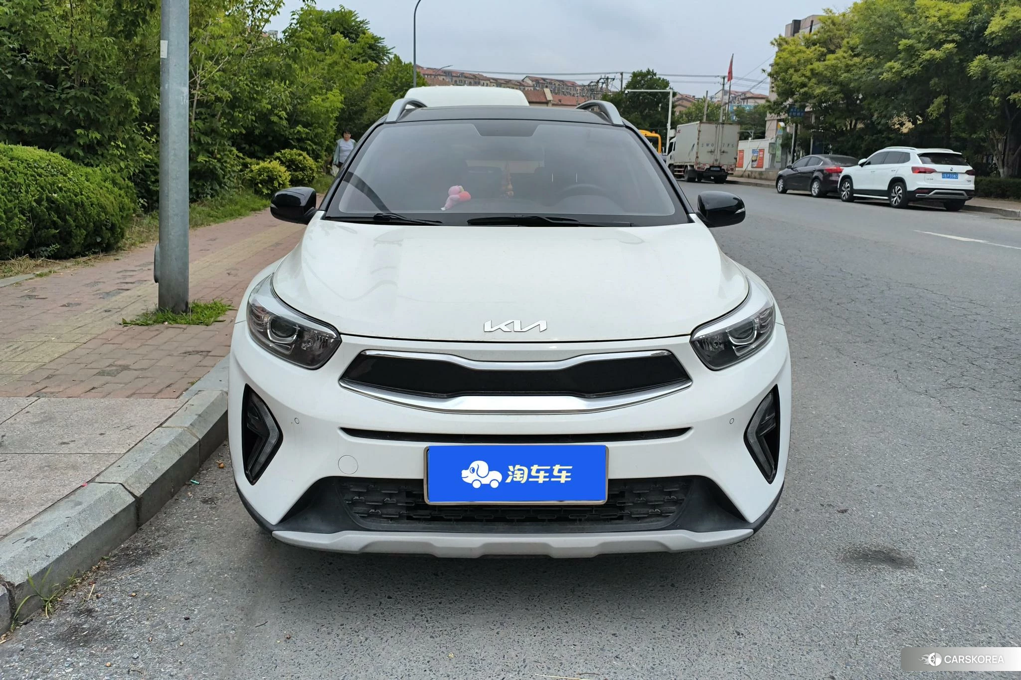 Kia KX1 2021 Белый из Китая, фото 6