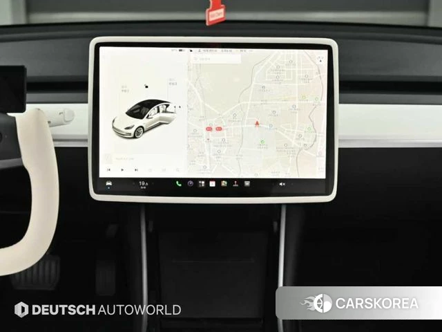 Tesla Model 3 2020 Белый из Кореи, фото 6