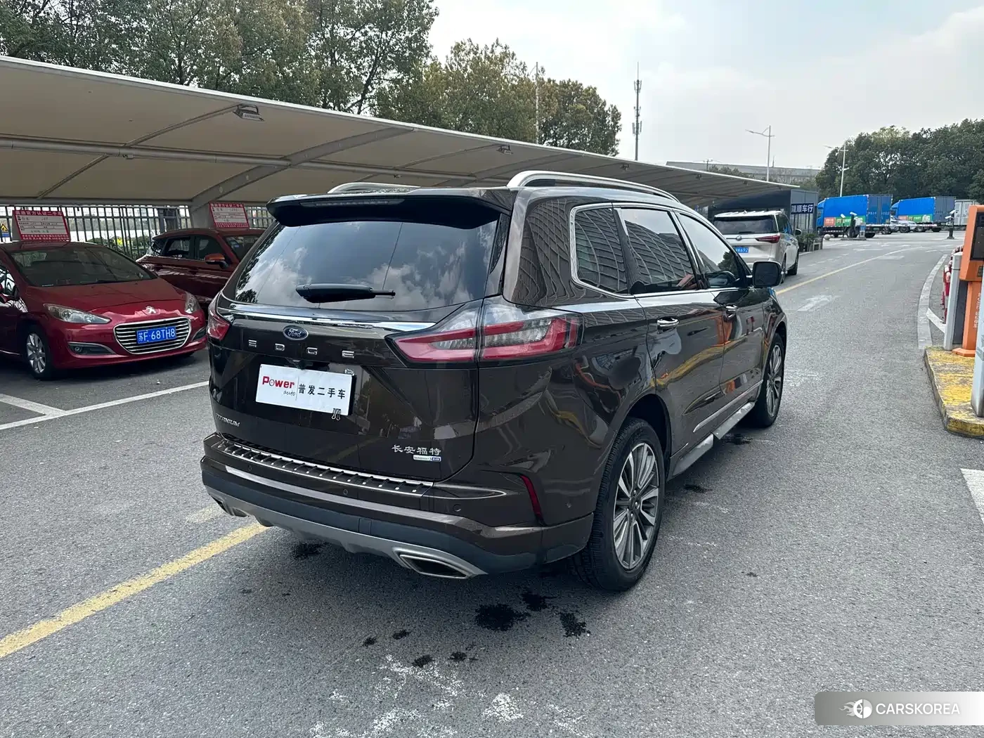 Ford Edge 2021 Champagne/brown из Китая, фото 6