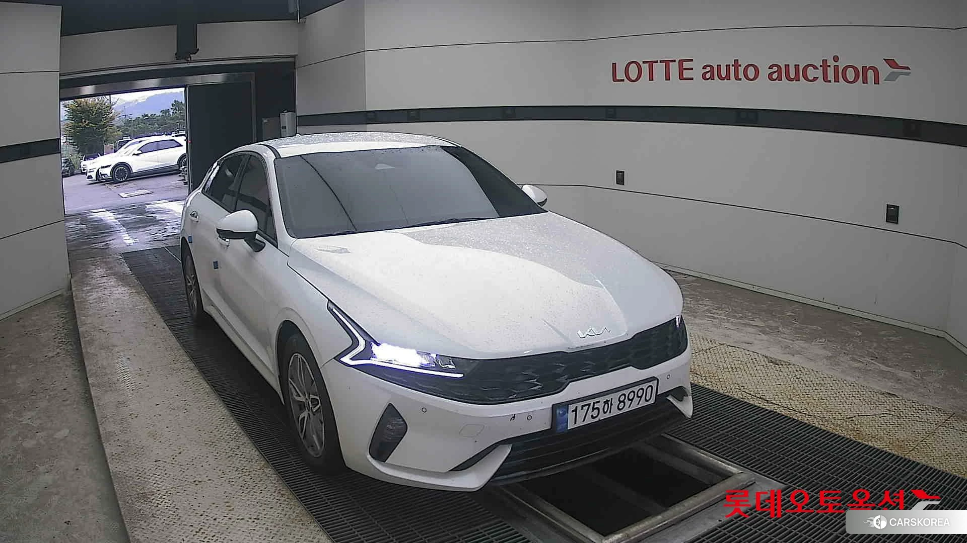 Kia K5 Hybrid 2023 Snow White Pearl из Кореи, фото 6