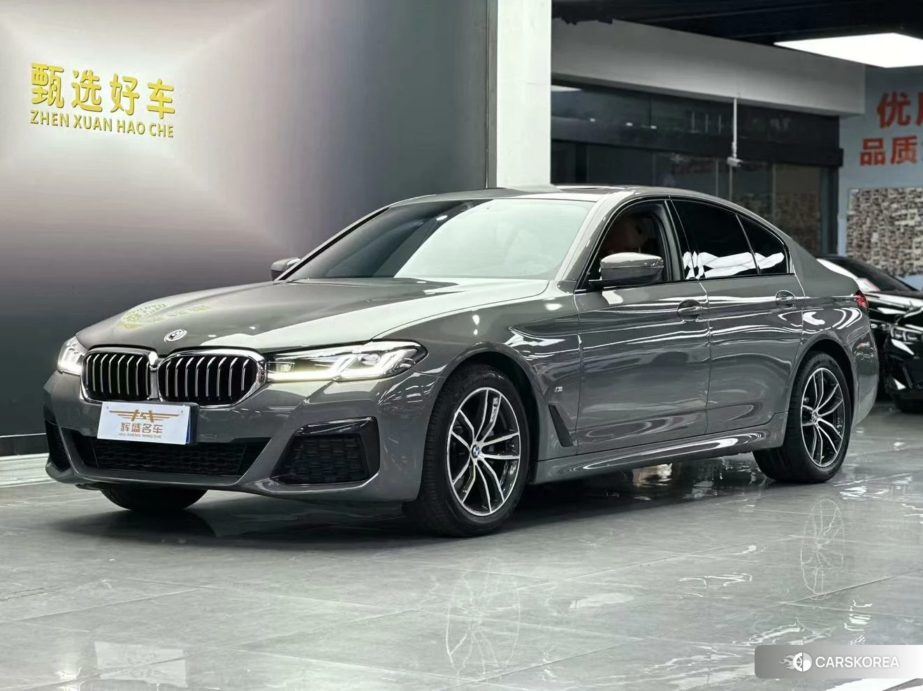 BMW 5 series 2021 Темно-серый из Китая, фото 6