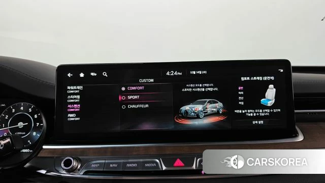 Kia The New K9 2nd generation 2025 Черный из Кореи, фото 6