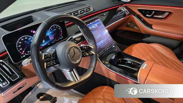 Mercedes-Benz S-Class W223 2023 Жемчужный цвет из Кореи, фото 6
