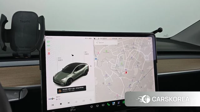 Tesla Model Y 2021 Белый из Кореи, фото 6