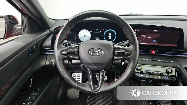 Hyundai Avante (CN7) 2021 Красный из Кореи, фото 6