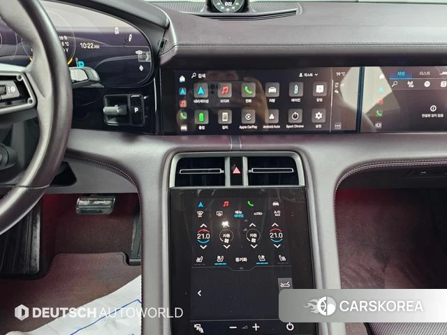 Porsche Taycan 2021 Серебристо-серый из Кореи, фото 6
