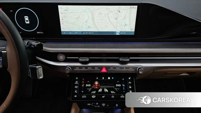 Hyundai Grandeur Hybrid (GN7) 2025 Черный из Кореи, фото 6