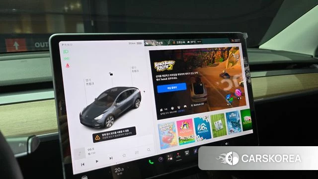 Tesla Model Y 2021 Серый из Кореи, фото 6