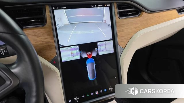 Tesla Model X 2019 Синий из Кореи, фото 6