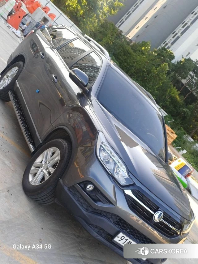 Ssangyong Rexton Sports 2018 Серый из Кореи, фото 6
