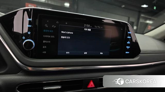 Hyundai Sonata (DN8) 2022 Черный из Кореи, фото 6