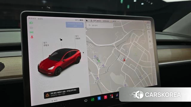 Tesla Model Y 2021 Красный из Кореи, фото 6