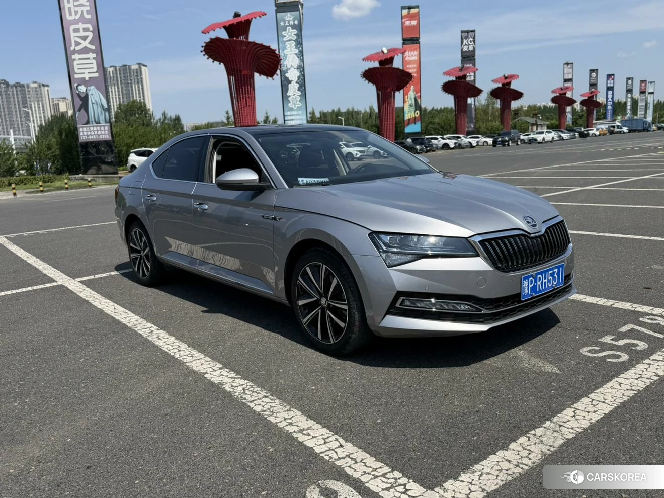 Skoda Superb 2023 Темно-серый из Китая, фото 6