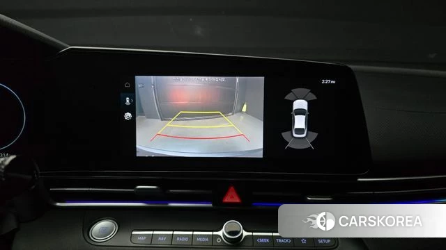 Hyundai Avante Hybrid (CN7) 2021 Серебристо-серый из Кореи, фото 6
