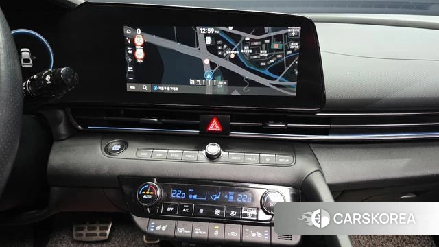 Hyundai Avante (CN7) 2022 Черный из Кореи, фото 6