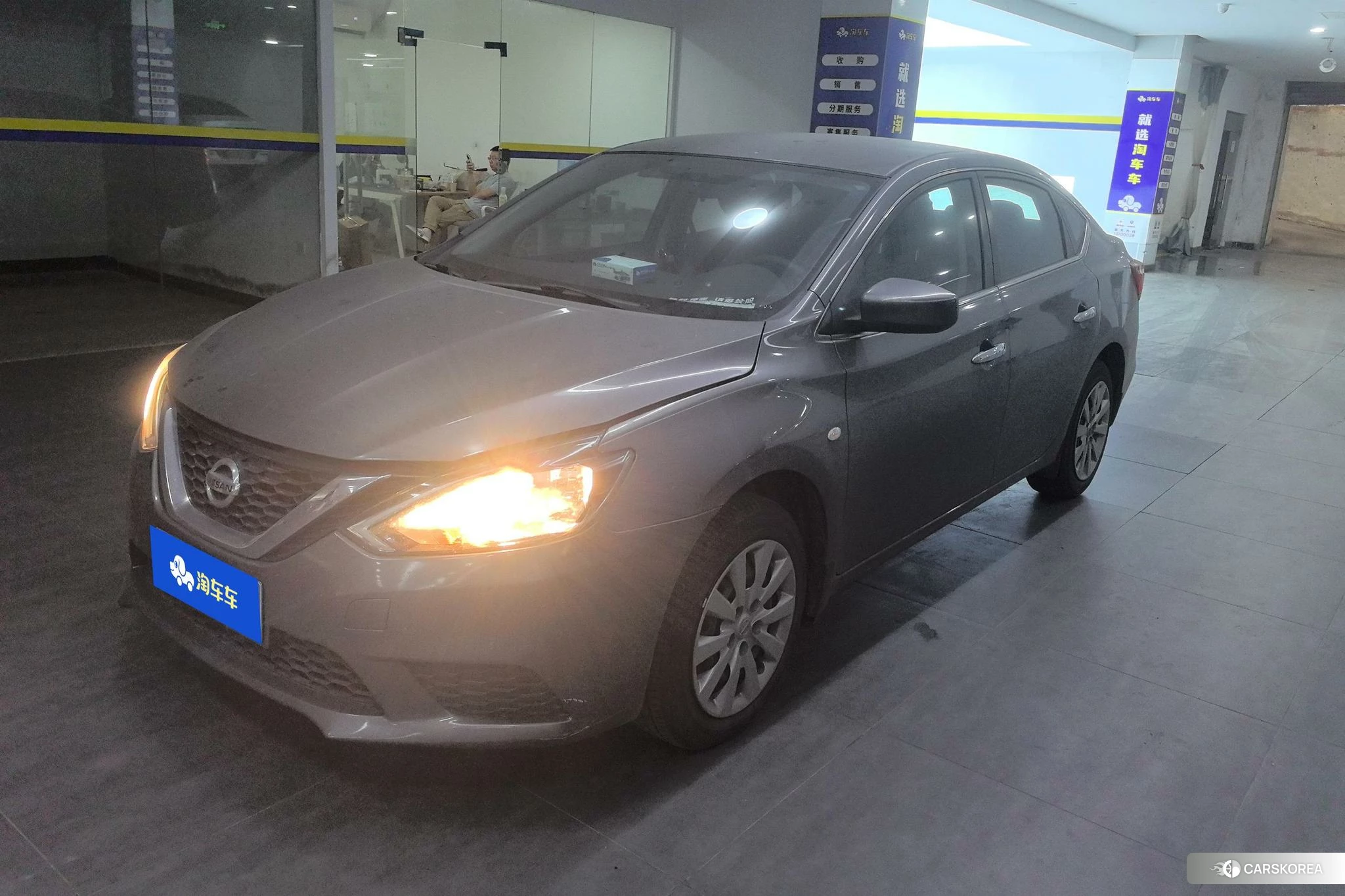 Nissan Sylphy 2020 Темно-серый из Китая, фото 6