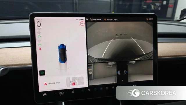 Tesla Model 3 2020 Синий из Кореи, фото 6