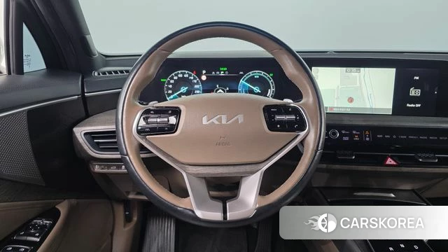 Kia K8 Hybrid 2022 Белый из Кореи, фото 6
