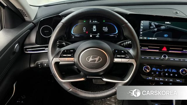 Hyundai The New Avante (CN7) 2023 Белый из Кореи, фото 6