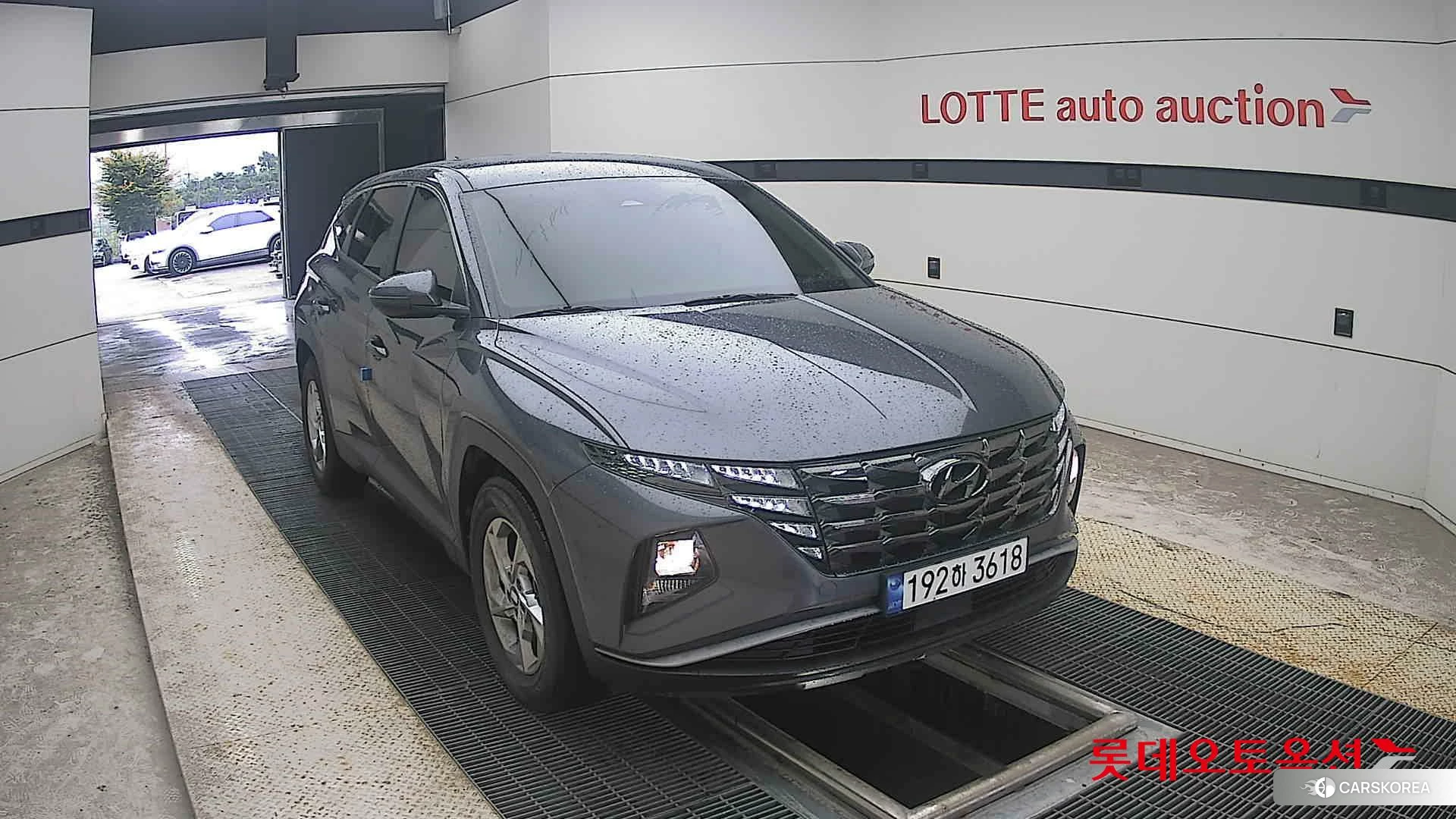 Hyundai Tucson 2023 Titanium Grey Metallic из Кореи, фото 6