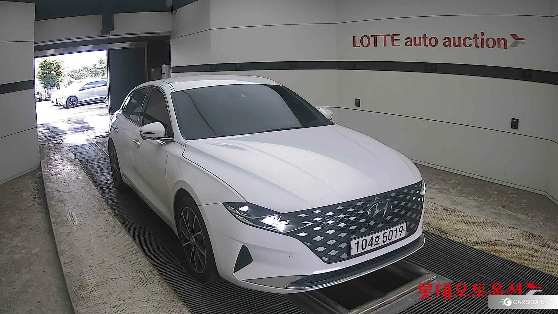 Hyundai Grandeur 2020 White cream (optional) из Кореи, фото 6