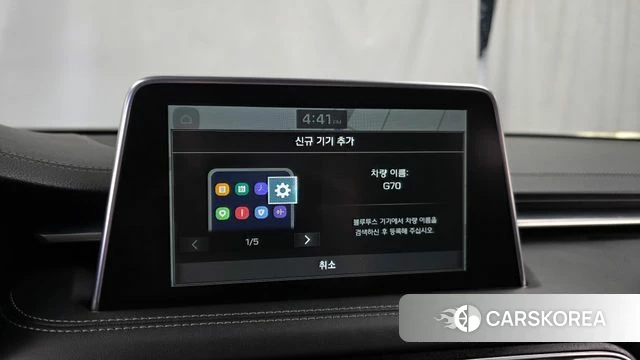 Genesis G70 2018 Серый из Кореи, фото 6