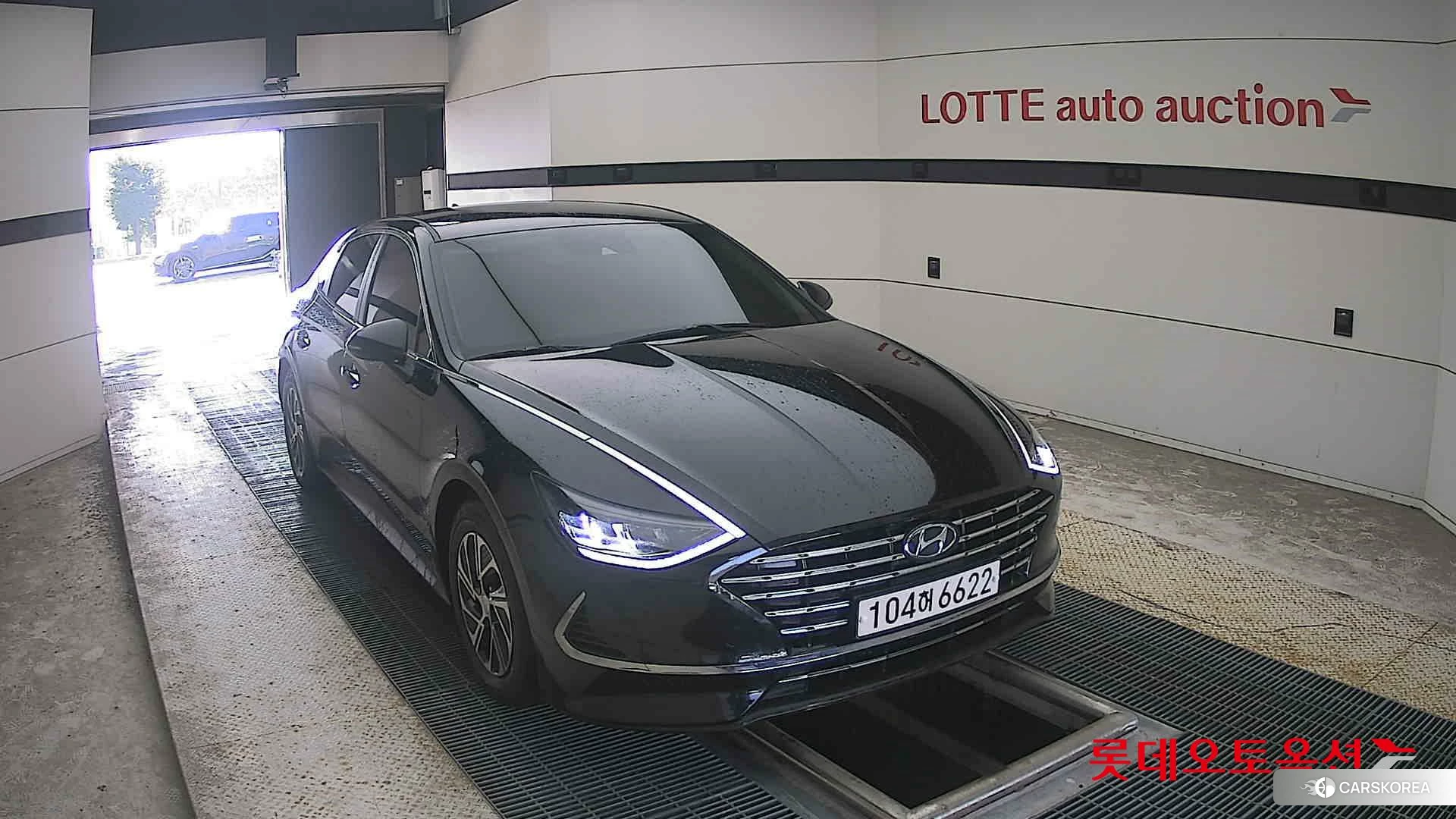 Hyundai Sonata Hybrid 2021 Midnight Black из Кореи, фото 6